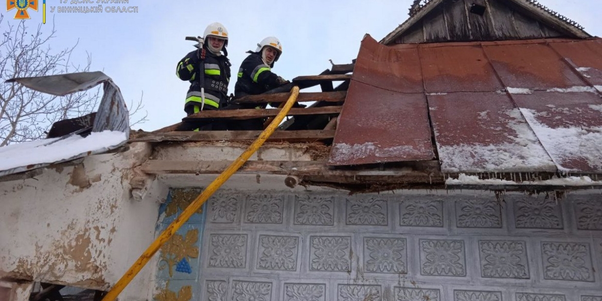 В Літинській громаді горів приватний будинок