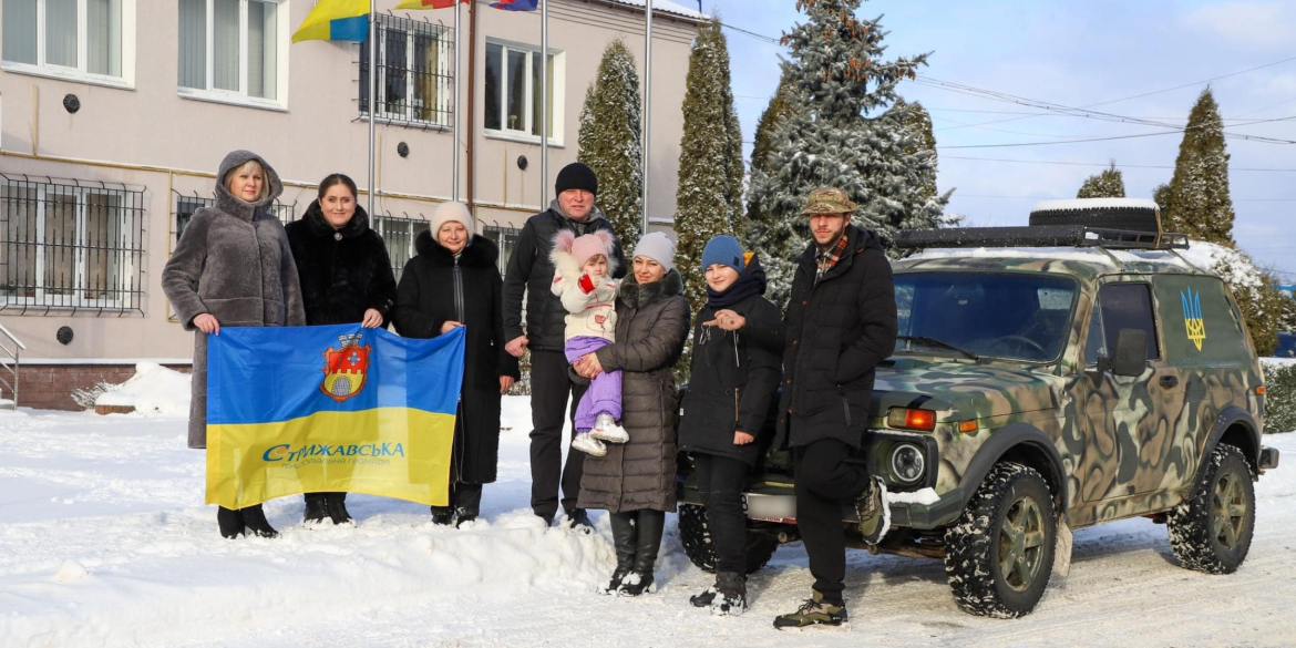 Відправили на фронт автомобіль для військового з Мізяківських Хуторів