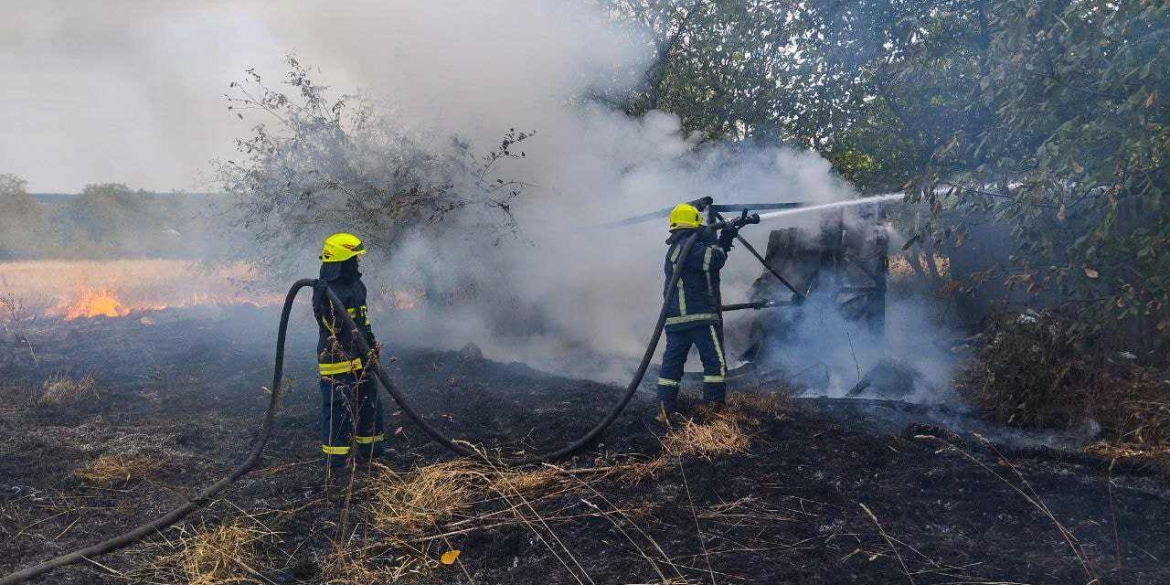 Вінницькі рятувальники ліквідували 43 пожежі 6 загорянь сталися на територіях приватних домоволодінь