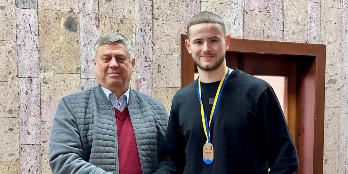 Вінницький студент здобув “бронзу” на Чемпіонаті України зі штовхання ядра