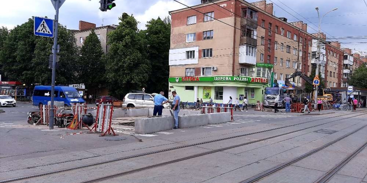 У Вінниці до 17 червня по вулиці Келецькій обмежать рух транспорту