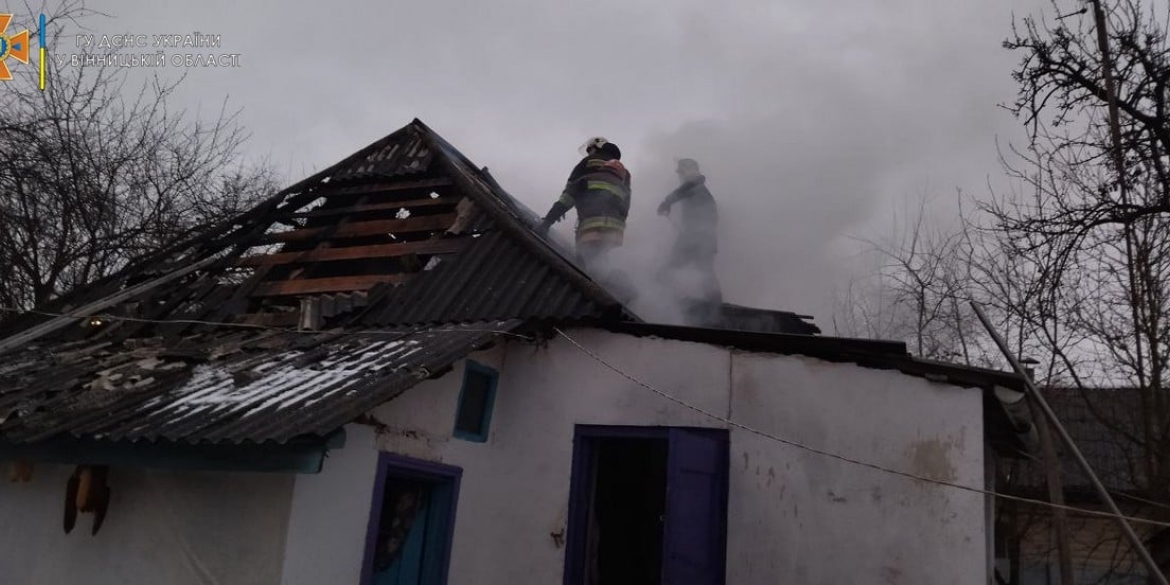 За добу на Вінниччині горіло два будинки, загинув чоловік