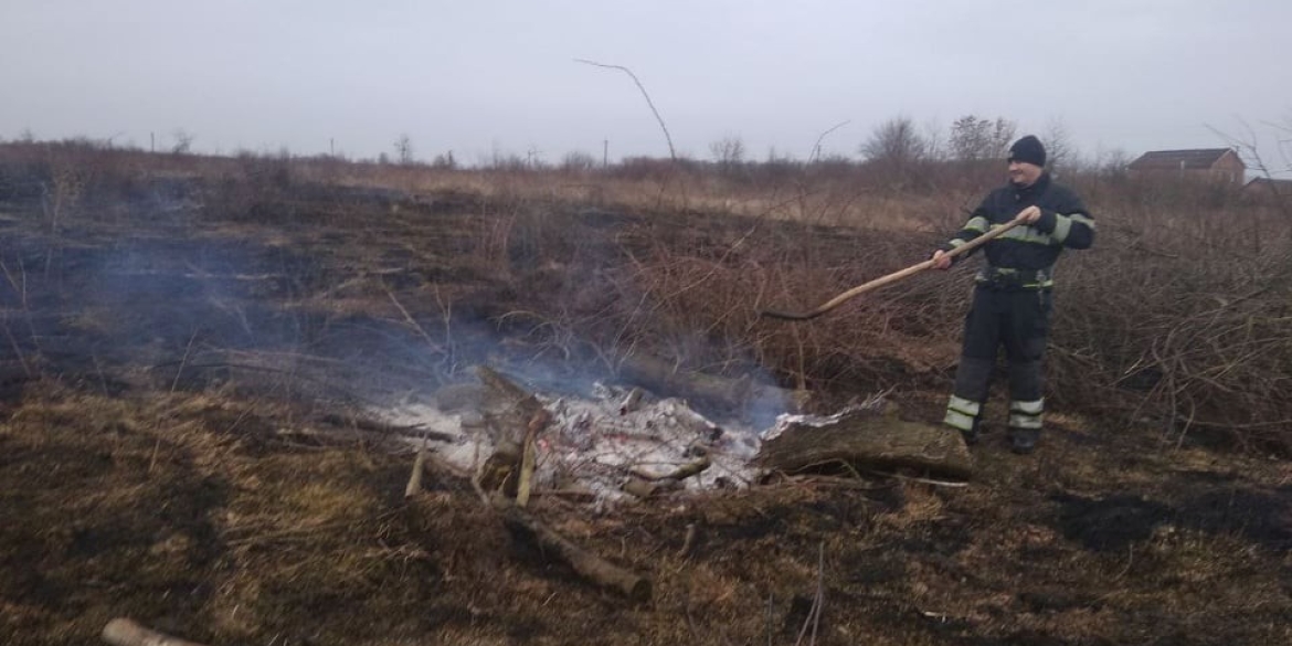 За добу на Вінниччині сталося три пожежі в екосистемах