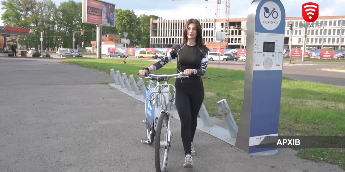 За місяць роботи муніципального велопрокату Nextbike ним скористались 2800 разів