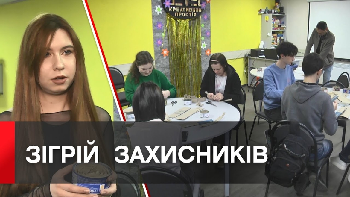 Embedded thumbnail for Волонтери Вінниці продовжують майструвати окопні свічки для захисників