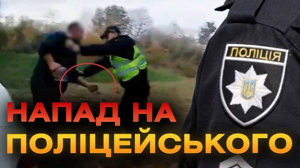 Embedded thumbnail for На Вінниччині хуліган облив поліцейського бензином та намагався підпалити