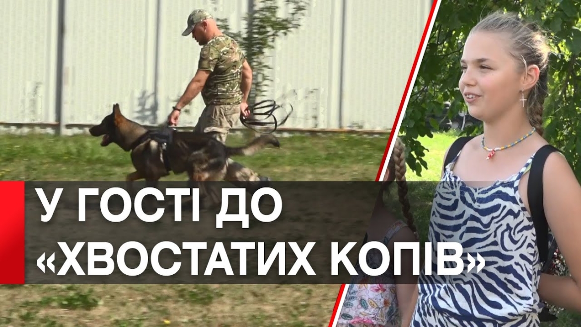 Embedded thumbnail for У Вінниці для діток, які опинилися у складних життєвих обставинах, влаштували похід до кінологічного центру