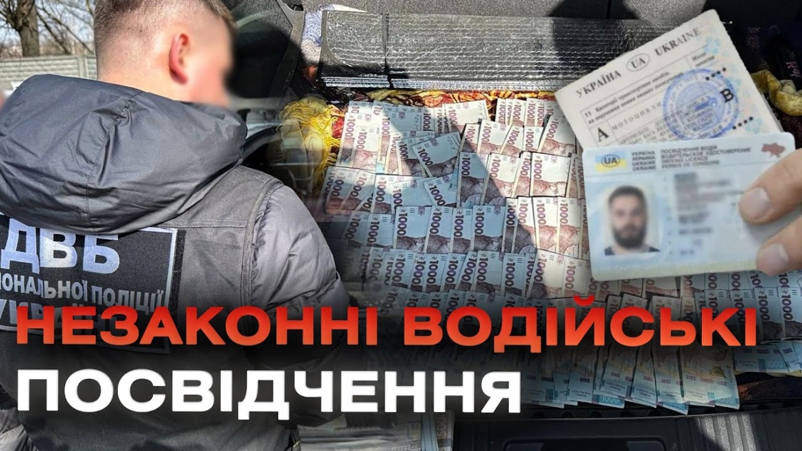 Embedded thumbnail for Вінницькі поліцейські викрили незаконну схему видачі водійських посвідчень