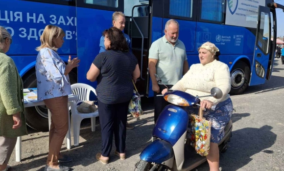 «Амбулаторія на колесах» провела обстеження жителів Вапнярки