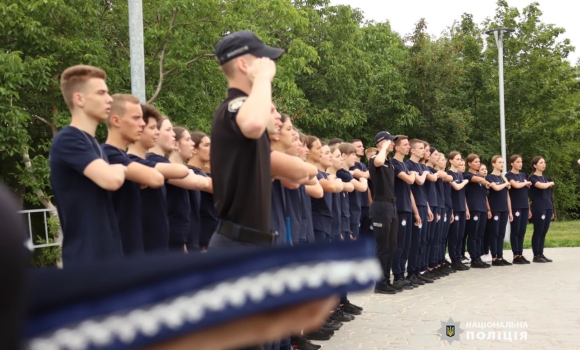 103 випускники Кадетського корпусу поліції склали клятву кадета у Вінниці