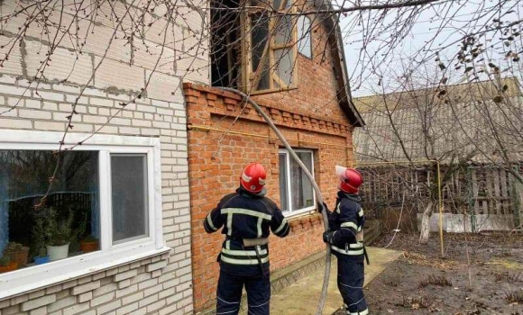 В Погребищенському районі горів приватний будинок