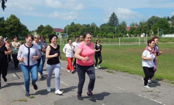 У Ямполі влаштували патріотичний забіг в пам’ять про загиблих воїнів