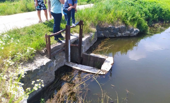 На території Калинівської громади знайшли самовільно створену гідроспоруду