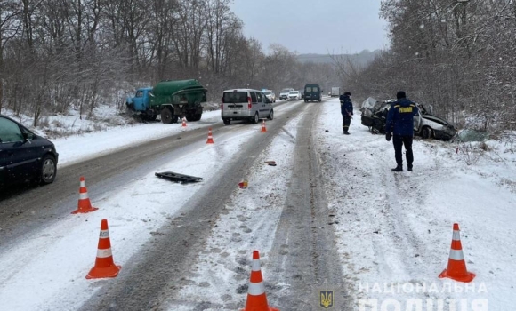 Аварія в Тиврові