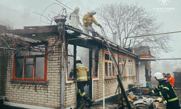 Через коротке замикання у Тульчинському районі згорів будинок 