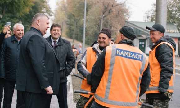 У Могилеві-Подільському капітально ремонтують вулицю Вокзальну