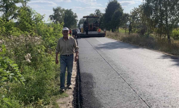 В Якушинецькій громаді заасфальтували ще одну дорогу