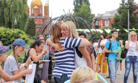 Фестиваль Подільської гостинності провели у Жмеринці для переселенців та місцевих