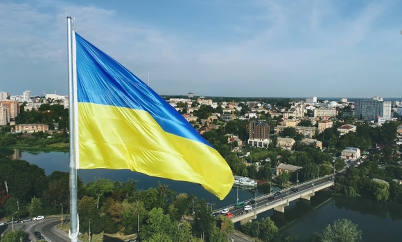 Мер Вінниці Сергій Моргунов Прапор вільної нації майорітиме на вільній землі