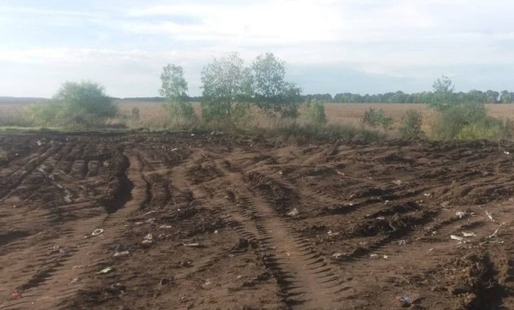 На території Іванівської громади ліквідували незаконне сміттєзвалище