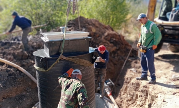 На території комітету "Добробут" у Вінниці збудували самопливну каналізацію та насосну станцію