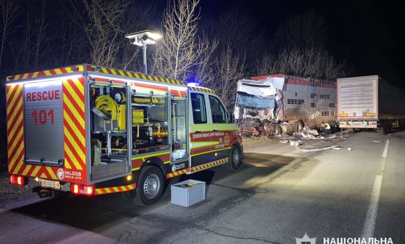 На Вінниччині у ДТП загинув 44-річний водій вантажівки