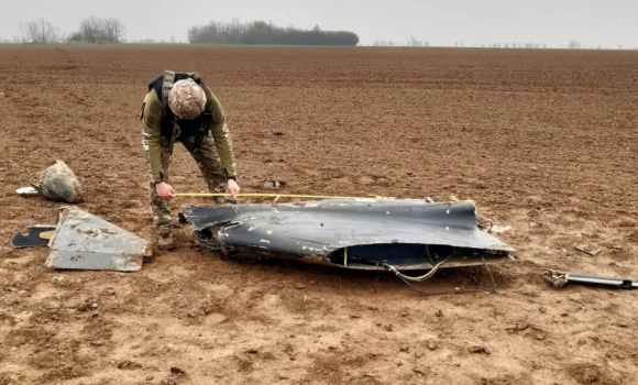 На Вінниччині виявили у полі ще один збитий «Шахед»