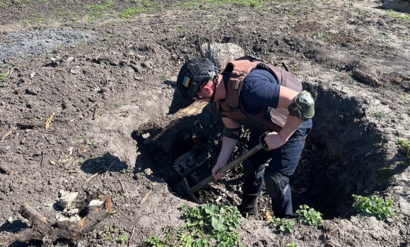 На Вінниччині знищили снаряд та мінометну міну часів Другої світової