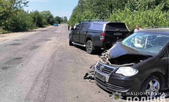 На Вінниччині стались дві автопригоди, в яких постраждали діти