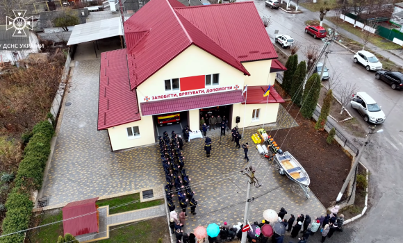 Оновлену пожежно-рятувальну частину відкрили в Томашполі