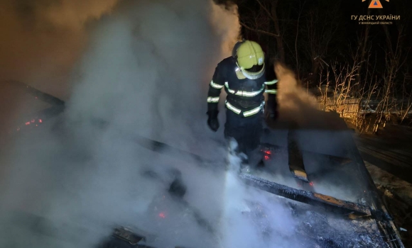 Під час пожежі в будинку постраждав 44-річний житель Піщанської громади