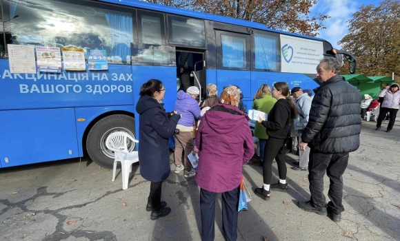 Послугами вінницького «вакцинобуса» скористались понад 100 мешканців Ладижинської громади