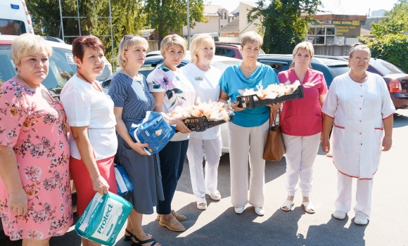 Представники Терцентру відвідали поранених Захисників та Захисниць у Вінниці