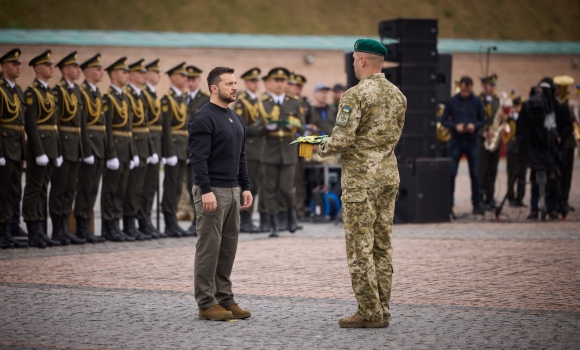 Прикордонний загін з Вінниччини отримав почесну відзнаку від Президента