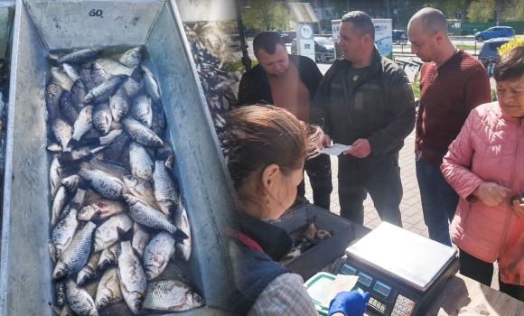 Рибоохоронний рейд у Вінниці - що інспектори знайшли на ринках міста