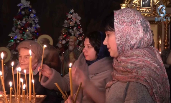 Різдво під час війни у Вінницькому Спасо-Преображенському соборі розпочалася передріздвяна служба