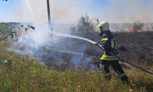 Рятувальників викликали на пожежі Вінницькому, Гайсинському, Жмеринському та Тульчинському районах