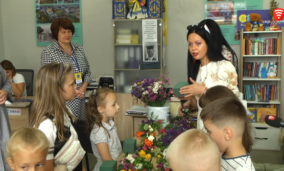 Трояндово-хризантемний майстер-клас відбувся у Вінниці