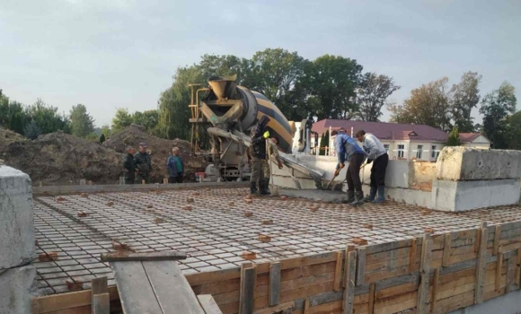 Триває будівництво укриття у ліцеї села Черепашинці