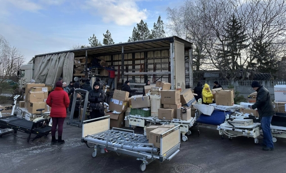 Тульчинська громада отримала майже вісім тонн гумдопомоги з Німеччини