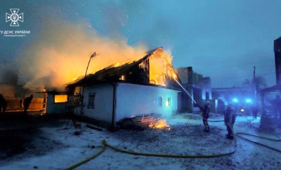 У Бохониках ранком 7 січня горів житловий будинок 