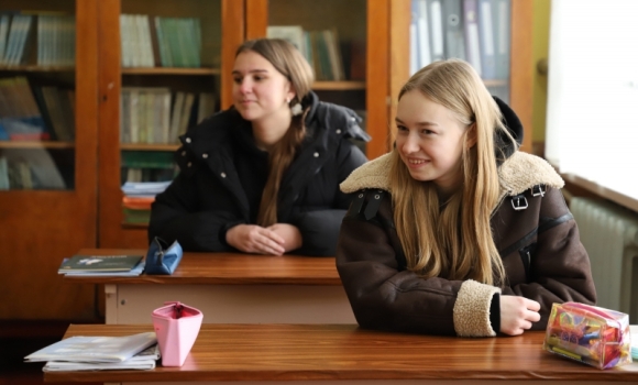 У Копайгородській громаді для місцевої школи спорудили модульне укриття