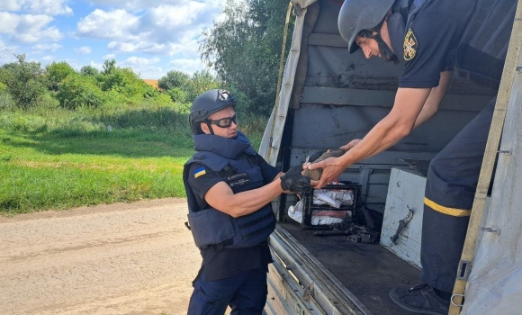 У Липовецькій громаді знайшли та знищили боєприпаси часів Другої світової