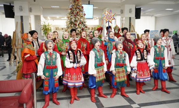 У міськраді Вінниці лунали щедрівки та колядки