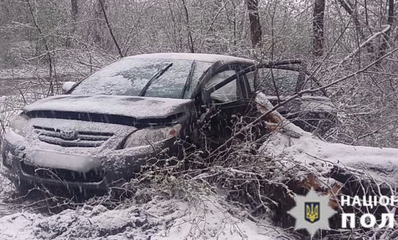 У Могилів-Подільському районі 19-річний водій Tayota злетів у кювет