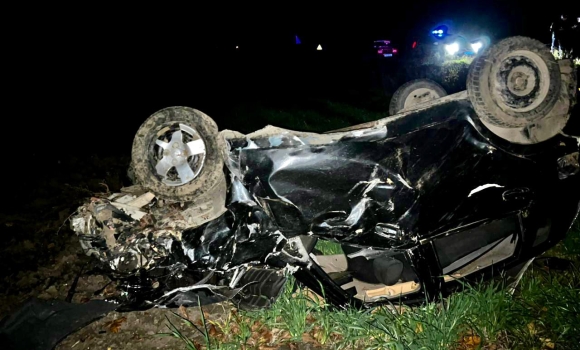 У Могилів-Подільському районі п'яний водій Chevrolet з’їхав у кювет і перекинувся