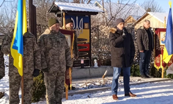 У Немирівському районі відкрили пам’ятний знак загиблим захисникам