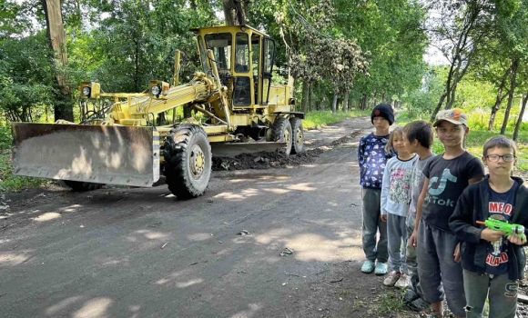 У Сальнику підсипали та грейдерували дорогу до дачного масиву