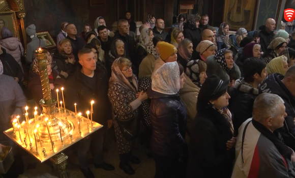 У свято Благовіщення Пресвятої Богородиці у Кафедральному Соборі відбулась Божественна літургія