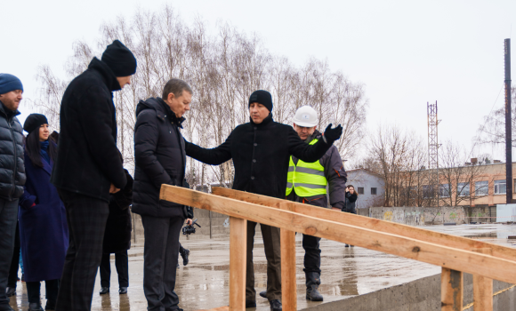 У Вінниці до початку літа поруч з ліцеєм №11 завершать будівництво протирадіаційного укриття